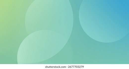 Fresh blue light gradient web abstract background shining geometry and vector layer elements for presentation design, banner, poster,