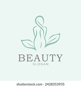 Fresh Body Logo Template Design Vector, Emblem, Design Concept, Creative Symbol, Icon	