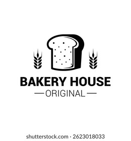 fresh bread bakery logo design concept idea