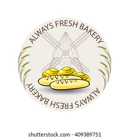 Fresh bread icon