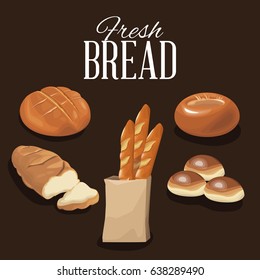 fresh bread and wheat whole cereal nutrition