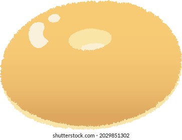 El pan de pan recién hecho pasa aislado de fondo blanco.