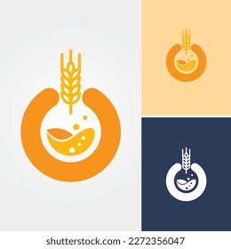 Fresh Brew Logo Design Vector