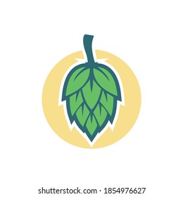 fresh brewery logo design vector