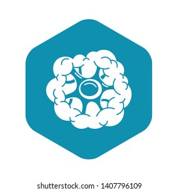 Fresh broccoli icon. Simple illustration of fresh broccoli vector icon for web design isolated on white background