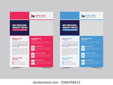 Fresh Business Flyer Template | CMYK | US Letter | Print Ready | 0.125 Bleed
