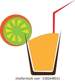 fresh by lemon or orange soft drink