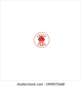 Fresh Cake, Cup Cake Logo