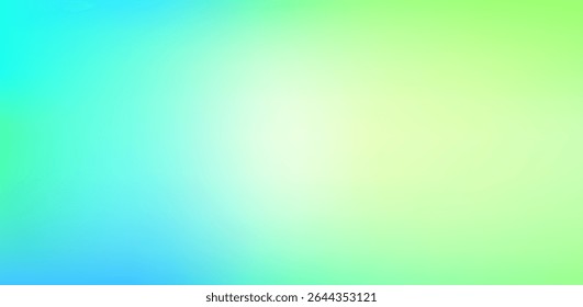 Fresh and calming gradient blend of light green and blue tones, perfect for nature-inspired, modern, or clean digital designs and abstract vector templates.