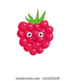 Fresh cartoon fruit vector