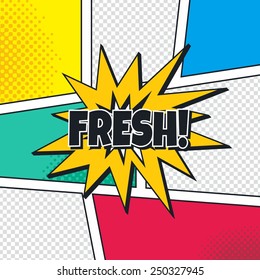 fresh cartoon theme blasting speech