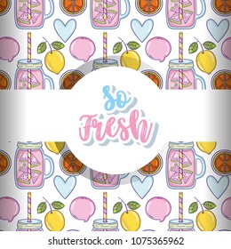 So fresh cartoons background