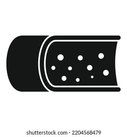 Fresh cheese icon simple vector. Milk production. Good product