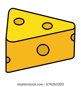 fresh cheese piece icon