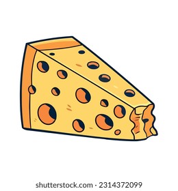 Ropa de queso fresco, icono de éxito de aperitivos gourmet aislado