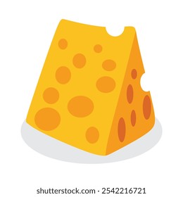 Fresh cheese vector illustration design or dairy product Vector illustration design yellow color with white background 