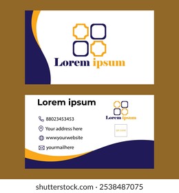 Fresh and clean business card  