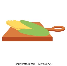 fresh cob in board kitchen