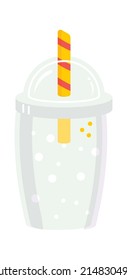 Fresh Cocktail drink icon. Vector illustration