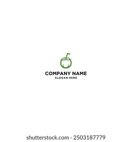 fresh coconut water drink logo