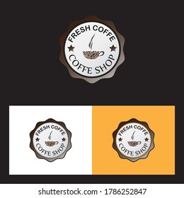 Fresh Coffee Shop Logo Design