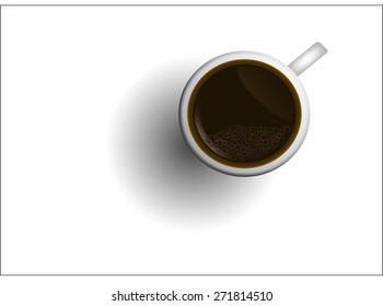 Fresh coffee, soft foam