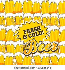 fresh and cold beer page