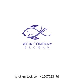 Fresh cooked fish on a tray vector.