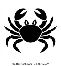Fresh crab icon. Simple illustration of fresh crab vector icon