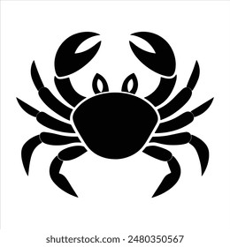 Fresh crab icon. Simple illustration of fresh crab vector icon