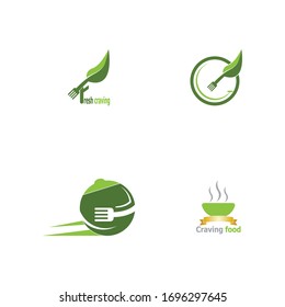 Fresh Craving Icon And Symbol Vector Template