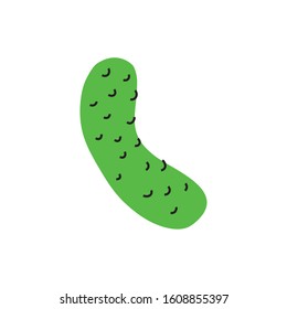 fresh cucumber vegetable healthy isolated icon vector illustration design