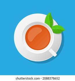 Fresh Cup of tea illustration