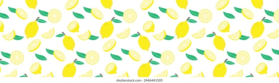 fresh and cute lemon seamless pattern, lemonaade background, summer fruit, sour fresh and natural wallpaper