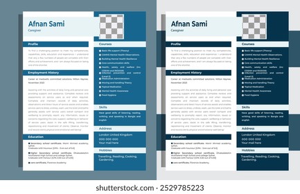 Fresh cv design templates. Clean and modern resume, cover letter business layout job applications. 