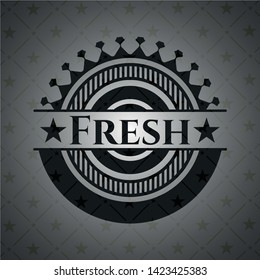 Fresh dark emblem. Retro. Vector Illustration. Detailed.