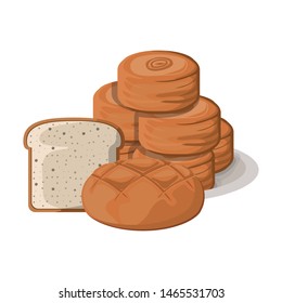 fresh and delicious bagel bread