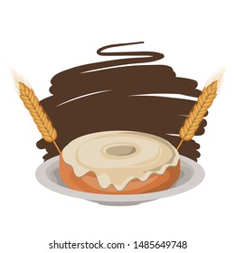 fresh and delicious bakery donut