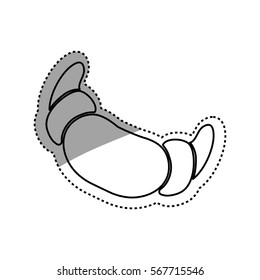 Fresh and delicious bread icon vector illustration graphic design