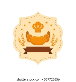 Fresh and delicious bread icon vector illustration graphic design