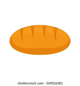 Fresh and delicious bread icon vector illustration graphic design