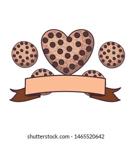 fresh and delicious chocolate cookies