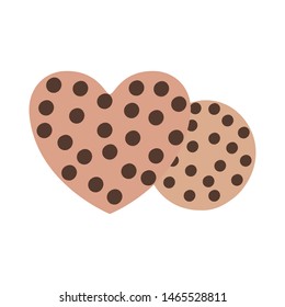 fresh and delicious chocolate cookies