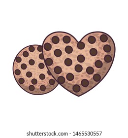 fresh and delicious chocolate cookies