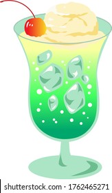 fresh and delicious cream soda