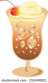 fresh and delicious cream soda
