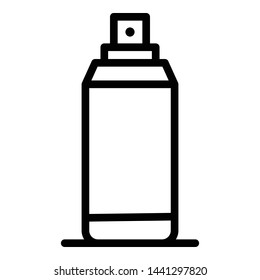 Fresh deodorant icon. Outline fresh deodorant vector icon for web design isolated on white background