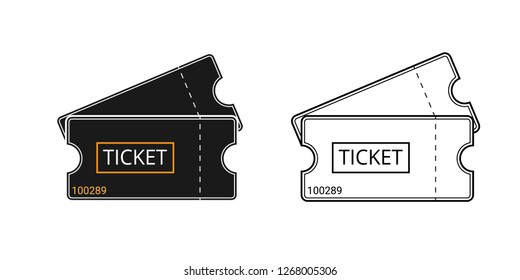 Fresh design Ticket Vector template for invitation, event, concert, music festival, movie festival, show, performance, etc.