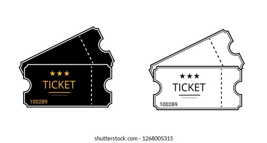 Fresh design Ticket Vector template for invitation, event, concert, music festival, movie festival, show, performance, etc.