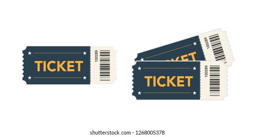 Fresh design Ticket Vector template for invitation, event, concert, music festival, movie festival, show, performance, etc.